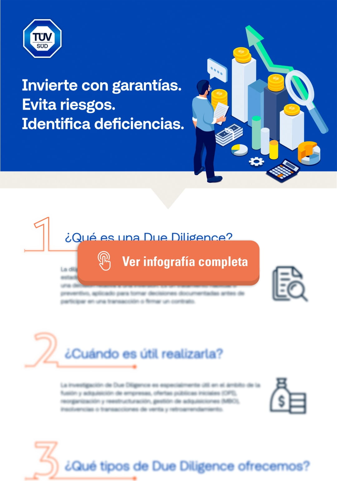 Due diligence infografía