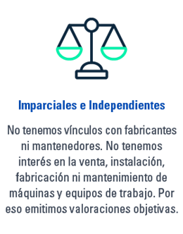 imparcialidad maquinas y equipos de trabajo