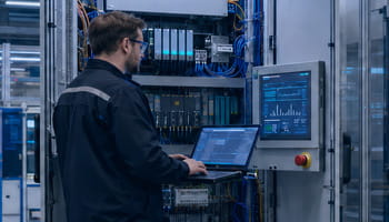 Ciberseguridad en maquinas industriales content tile