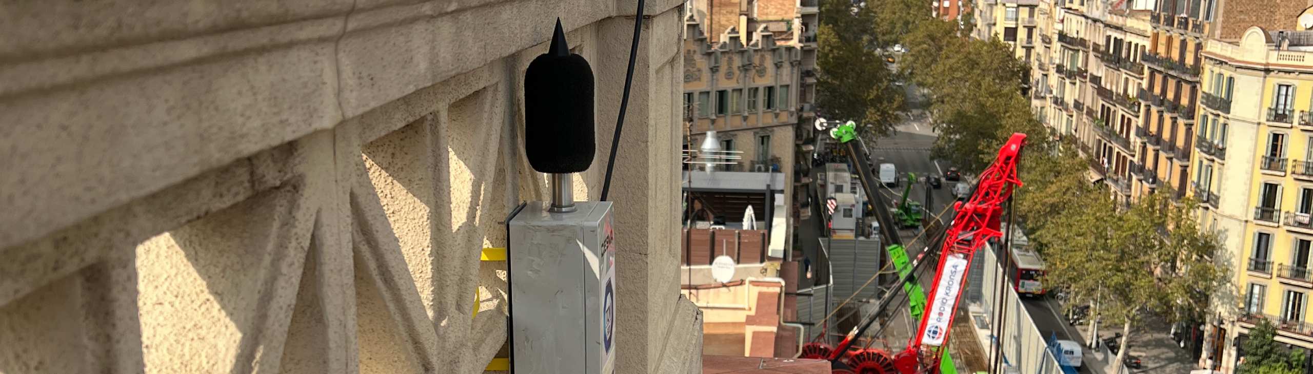 Sonometría en las obras ferroviarias de Barcelona