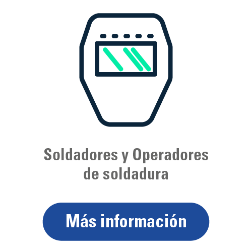 Soldadores y Operadores de soldadura