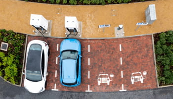 Puntos de recarga de vehículo eléctrico