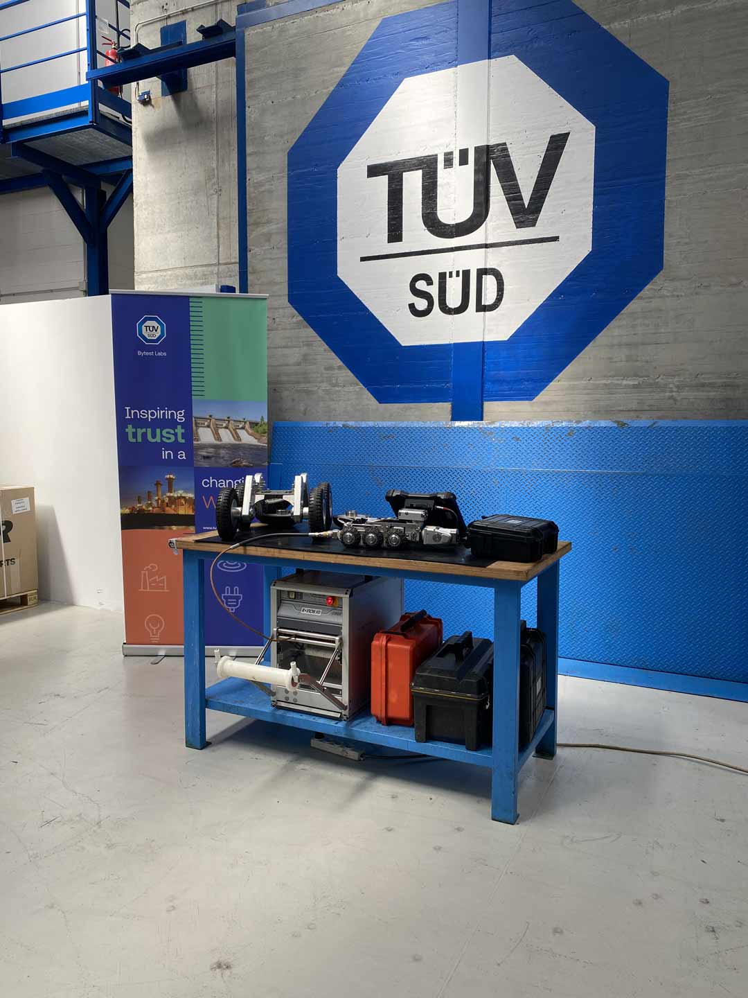 robot per ispezioni visive