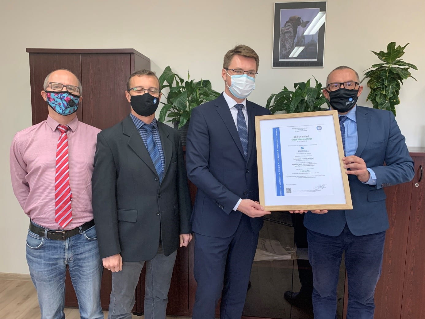 Sosnowieckie Wodociągi pierwszym posiadaczem Certyfikatu „Green Manufacturer”