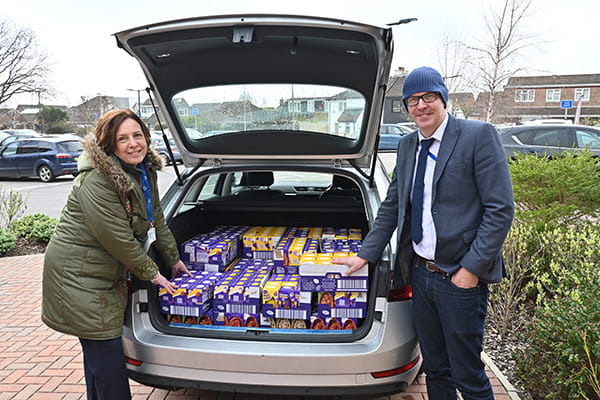 Easter eggs in the car with Chris Guy & Mary Grigsby