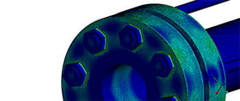 FEA Consultants - Bolt and flange stress analysis