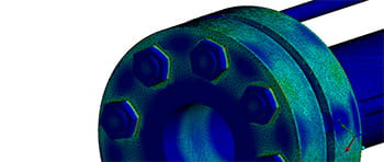 FEA Consultants - Bolt and flange stress analysis