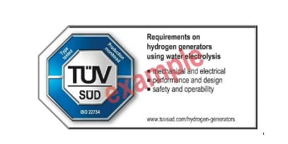 requirements on hydrogen generators