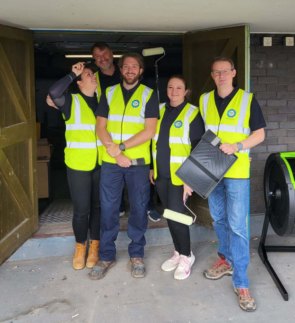 TUV SUD Volunteers Nottingham City Homes