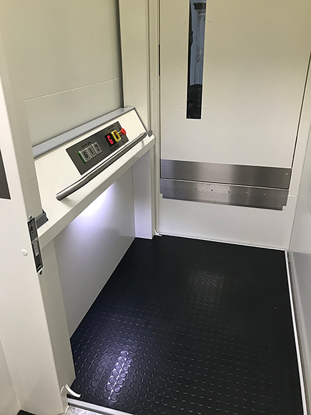 Dundee University Lift Replacement Interior