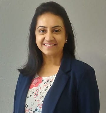 Deepa Pandia, Ph.D., Technical Lead Auditor – QMS, MDD, MDR, MDSAP, Non-Active Medical Devices at TÜV SÜD America