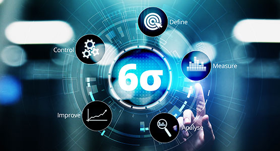 Six Sigma mit weiteren grafischen Elementen