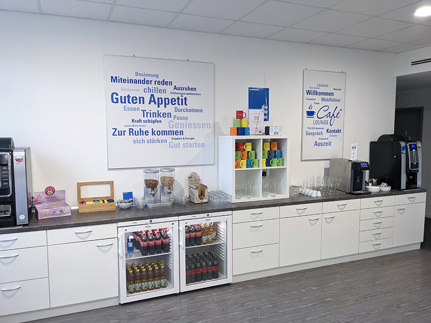 T&Uuml;V S&Uuml;D Akademie K&ouml;ln Pausenraum