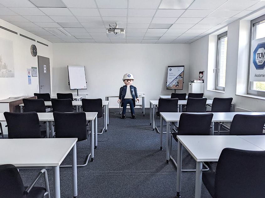 T&Uuml;V S&Uuml;D Akademie K&ouml;ln Schulungsraum