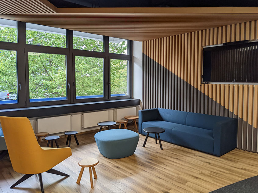 T&Uuml;V S&Uuml;D Akademie Leipzig Pausenraum
