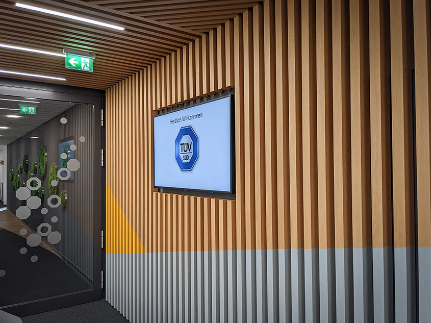 T&Uuml;V S&Uuml;D Akademie Mannheim Flur