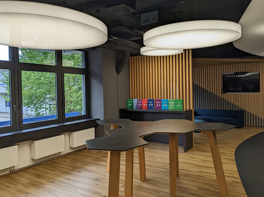 T&Uuml;V S&Uuml;D Akademie Leipzig Pausenraum