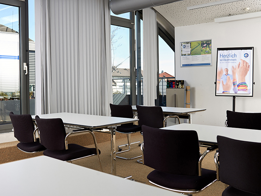 T&Uuml;V S&Uuml;D Akademie M&uuml;nchen Schulungsraum