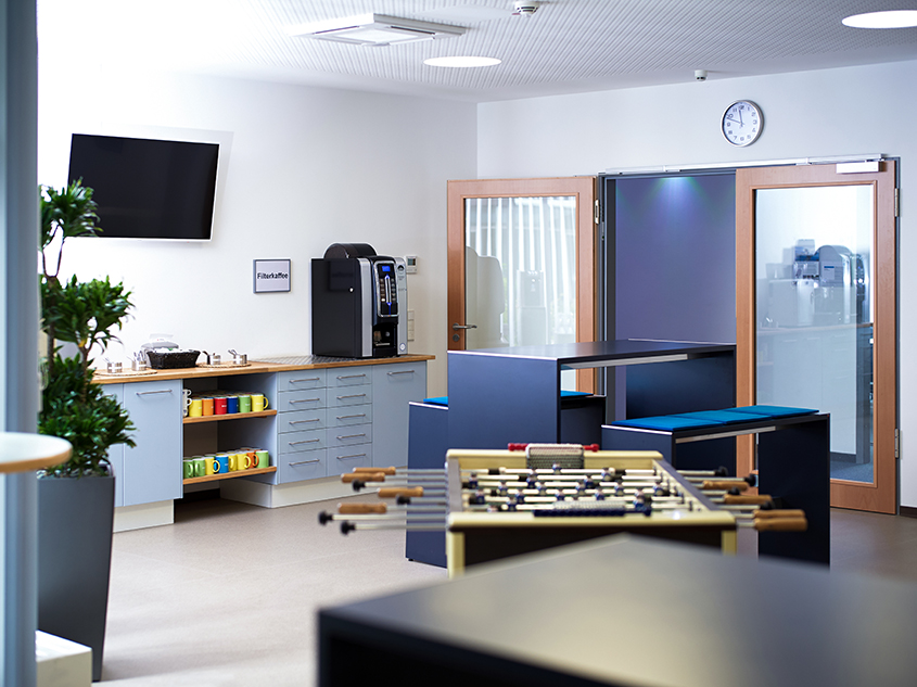 T&Uuml;V S&Uuml;D Akademie Frankfurt Pausenraum