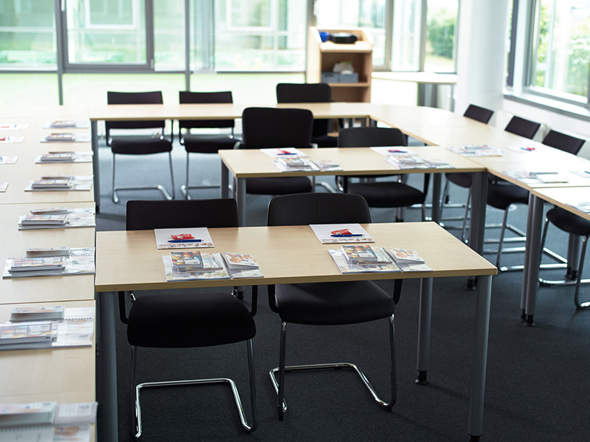 T&Uuml;V S&Uuml;D Akademie Frankfurt Schulungsraum