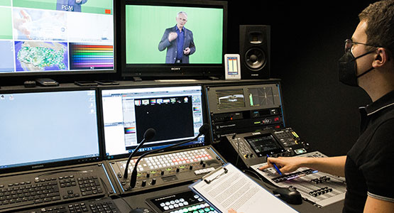 Darstellung eines Filmstudios