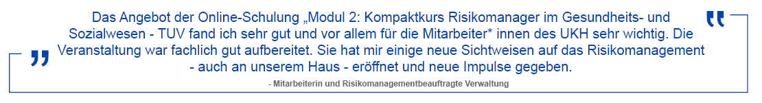 Kundenstimme Mitarbeiter UKH