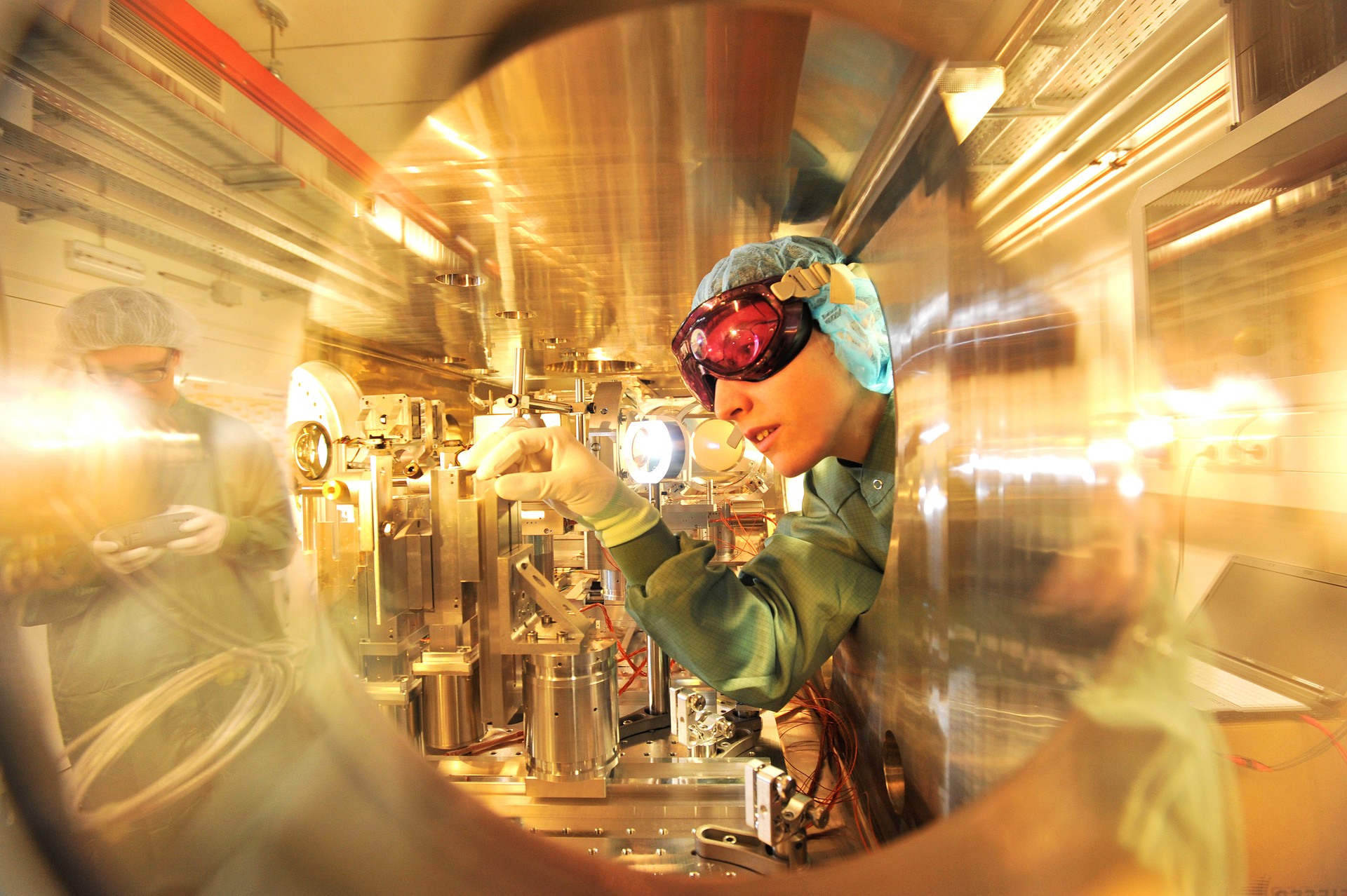 Targetkammer /Quelle HZDR Targetkammer /Quelle HZDR