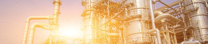 Picture of an industrial plant Picture of an industrial plant