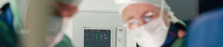 Image: Electrical box in operating room with people Image: Electrical box in operating room with people
