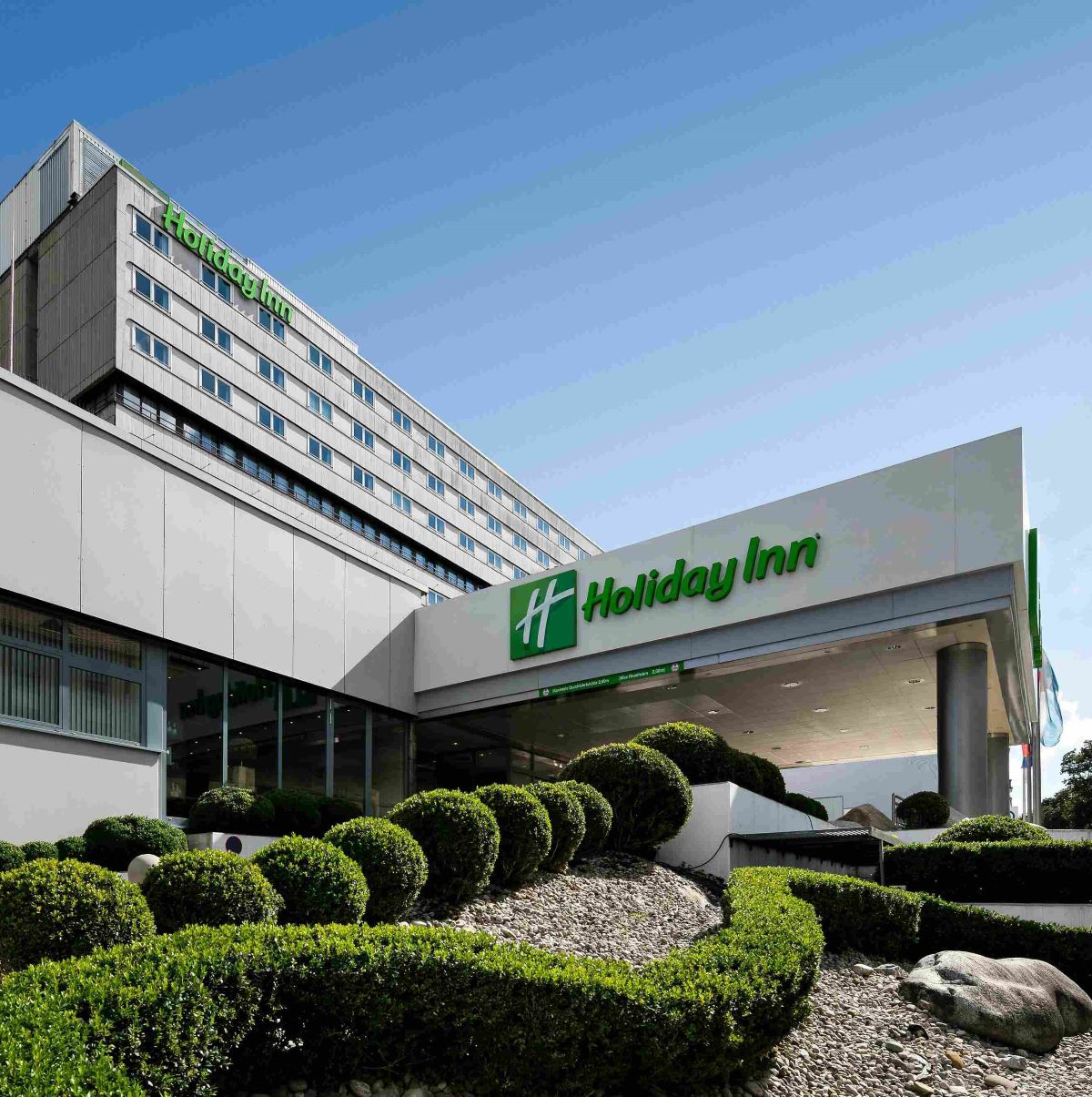 Exterior view of the hotel