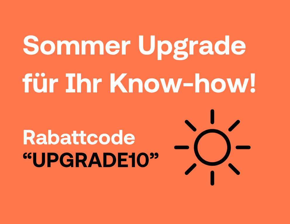 Sonne auf orangenem Hintergrund