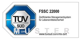 FSSC 22000 Pruefzeichen Muster
