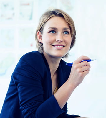 woman in office